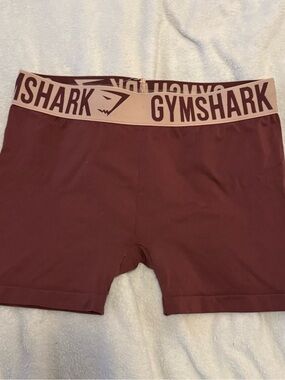 Gymshark Womens Burgundy Performance Shorts